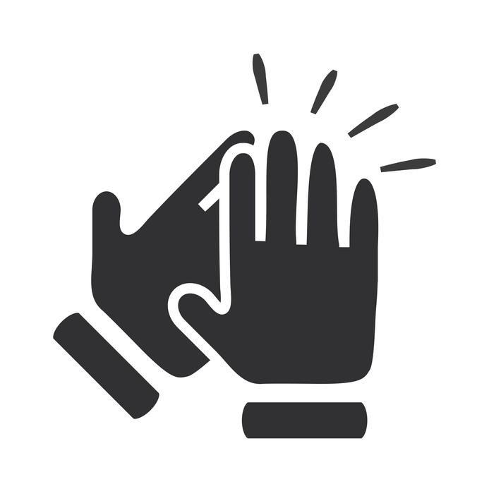 Icon of Hands clapping | Florida Department of Environmental Protection